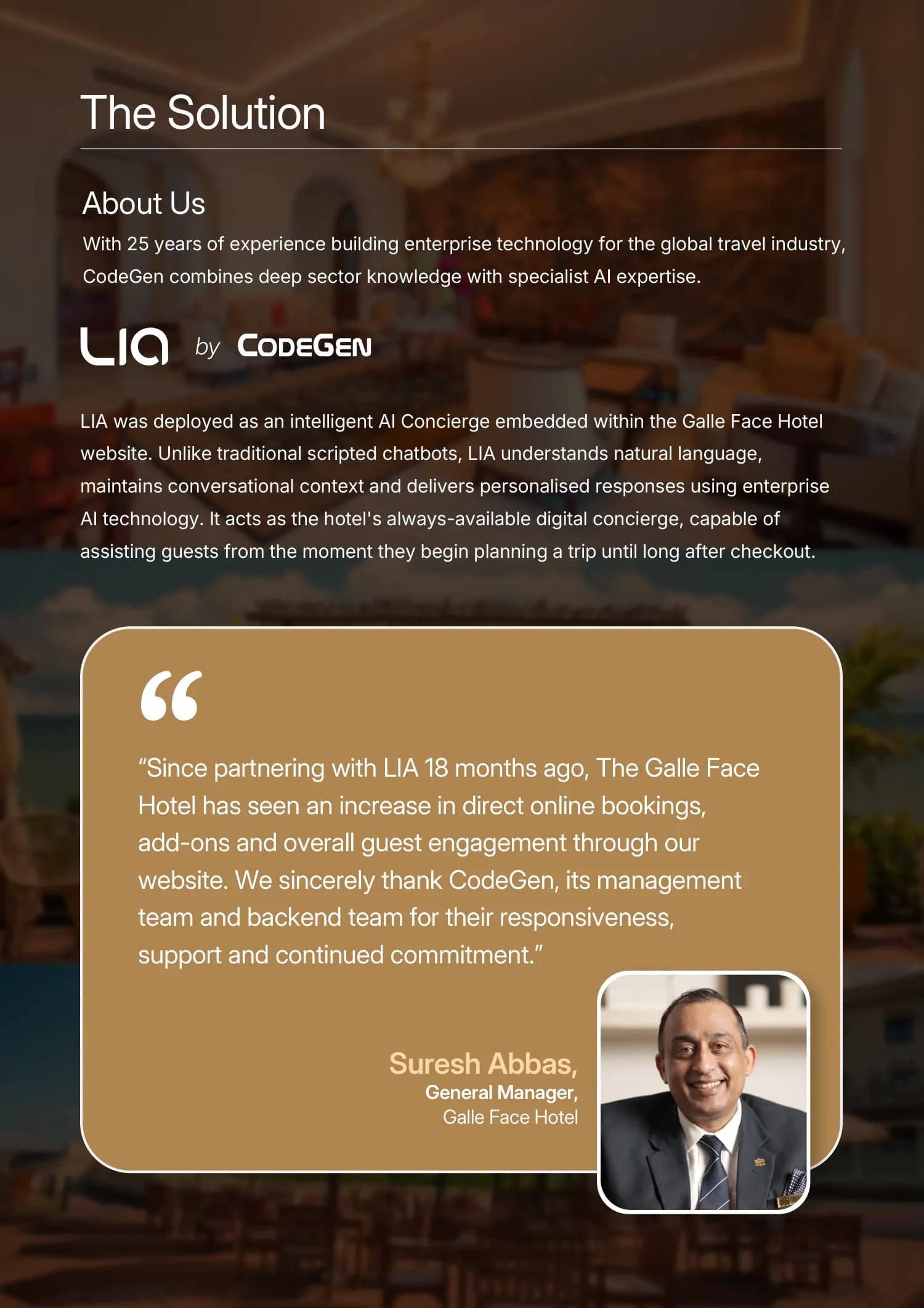 How Agentic AI is Redefining the Luxury Guest Experience at Galle Face Hotel — page 3 of 8